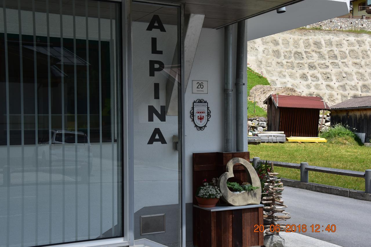 Gaestehaus Alpina Sankt Anton am Arlberg Exterior foto
