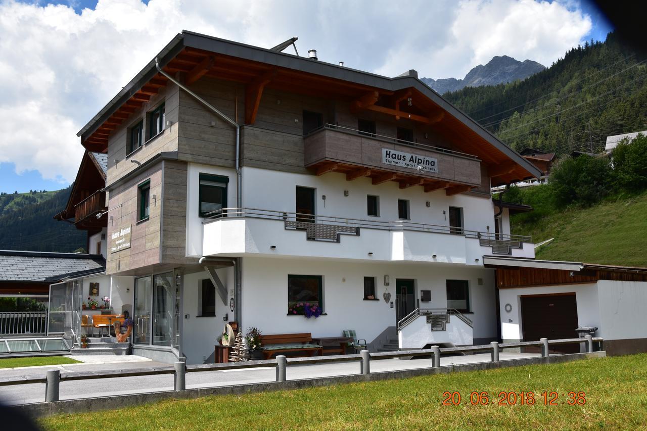 Gaestehaus Alpina Sankt Anton am Arlberg Exterior foto