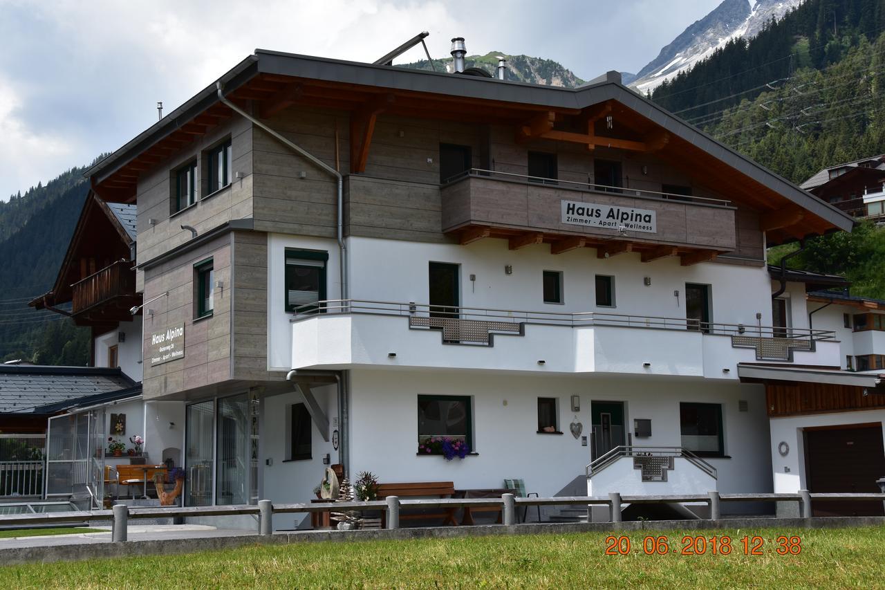 Gaestehaus Alpina Sankt Anton am Arlberg Exterior foto